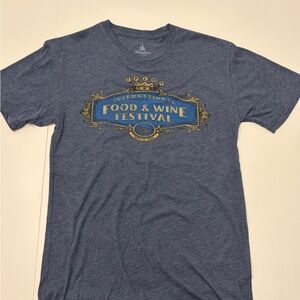 Disney World Food and Wine Festival Women’s Short Sleeve Tee Shirt T-Shirt Small